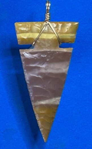 Australian Mookite Arrowhead Necklace