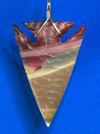 Australian Mookite Arrowhead Necklace