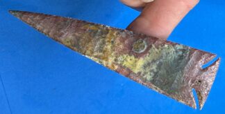 Fancy Jasper Narrow Cornernotch Point
