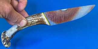 Brazilian Agate Banded Beauty Knife