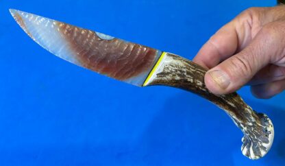 Brazilian Agate Banded Beauty Knife - Image 3