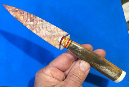 Indo Coral-Bison Rib Dagger