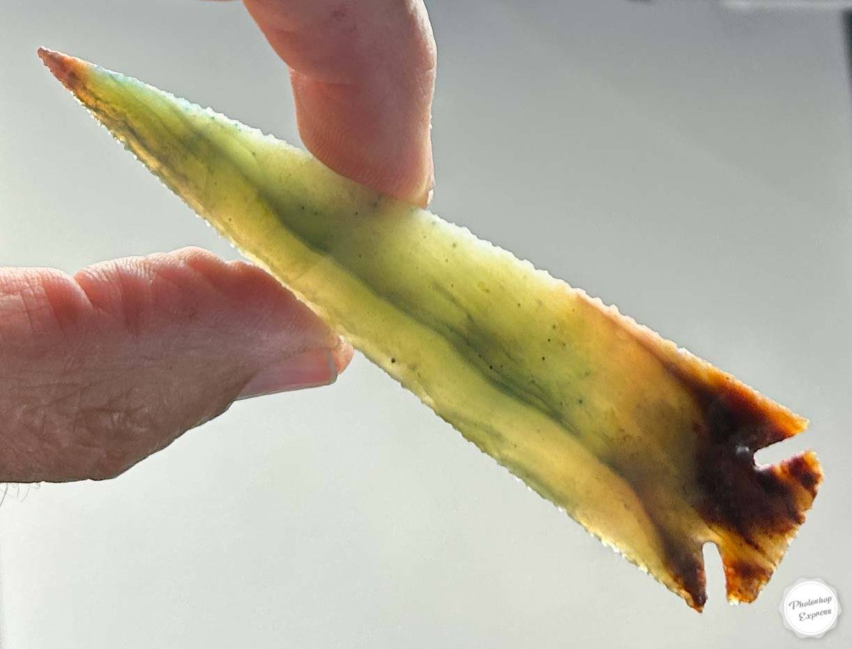 Ocean Wave Agate Streamlined Dovetail - Image 2