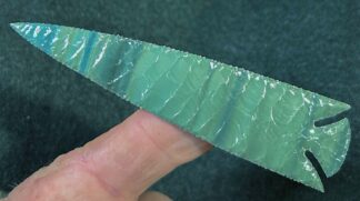 Burns Green Obsidian Point