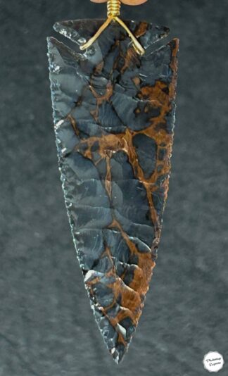 Dragonskin Obsidian Pendant