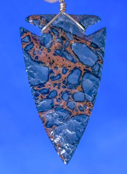 Dragonskin Obsidian Necklace - Image 2