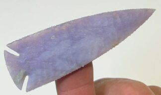 Purple Chalcedony Cornernotch Arrowhead