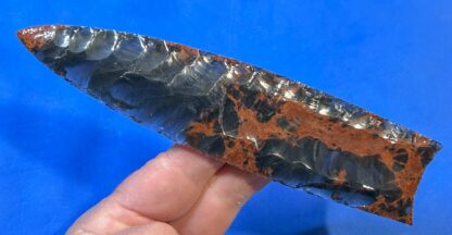 Midnight Lace Obsidian Clovis Point - Image 2