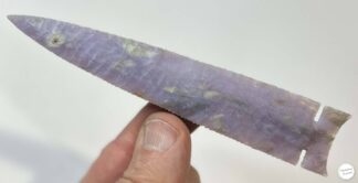 Purple Chalcedony Northern Sidenotch Point